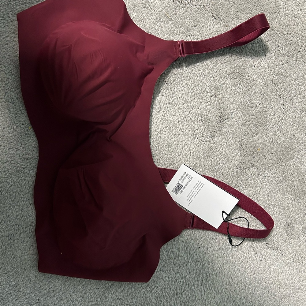 Knix evolution Burgundy bra. Brand new